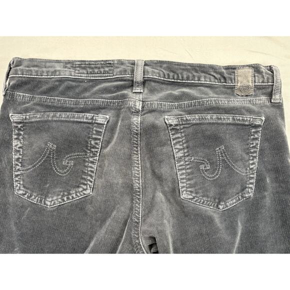 AG Adriano Goldschmied The Stevie Slim Straight Corduroy Pant Women Size 29R - Picture 4 of 8